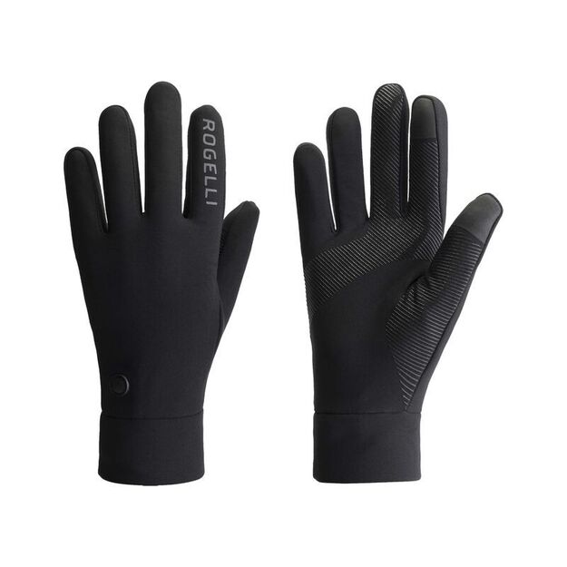 Rogelli ESSENTIAL THERMAL gloves black XL