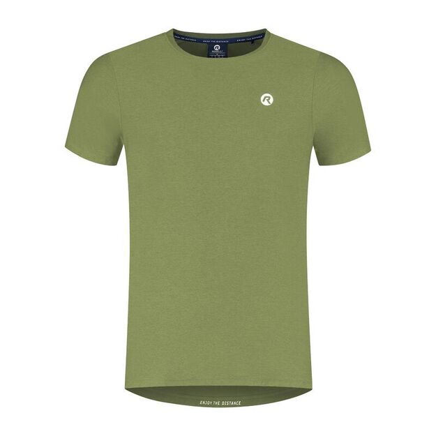 Rogelli ESSENTIAL running shirt green M