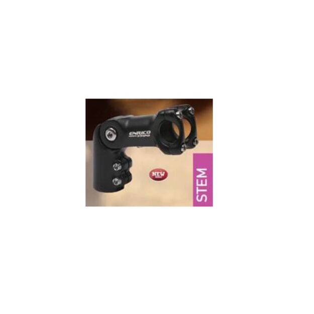 Enrico 25.4 adjustable handlebar bracket black