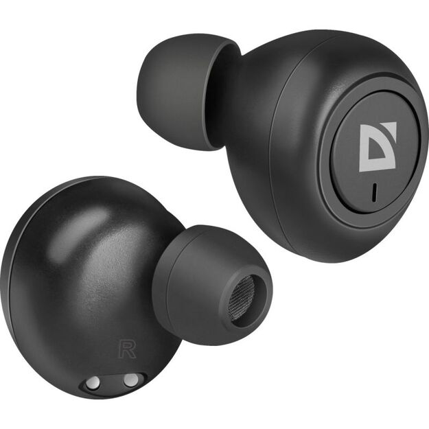 DEFENDER WIRELESS HEADPHONES WITH MICROPHONE  TWS  TWINS 638 BLACK 63638