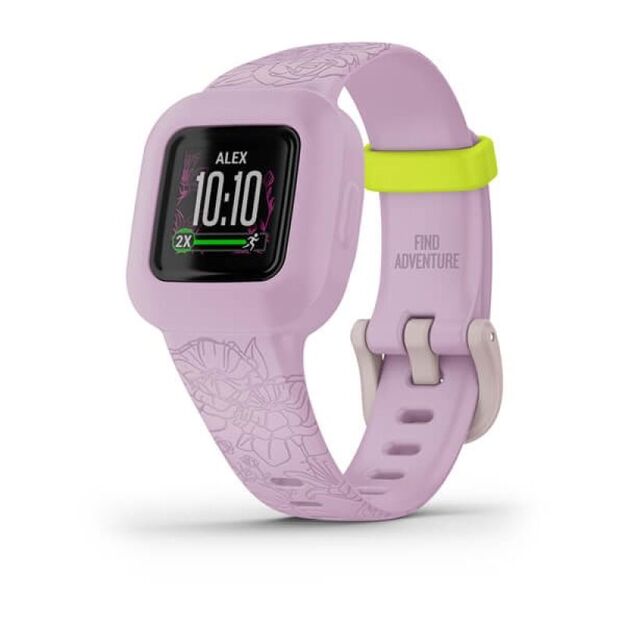 Garmin Vivofit Jr.3 Lilac Floral Kids\  Sports Band