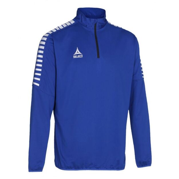 SELECT ARGENTINA 1/2 ZIP blue sweatshirt