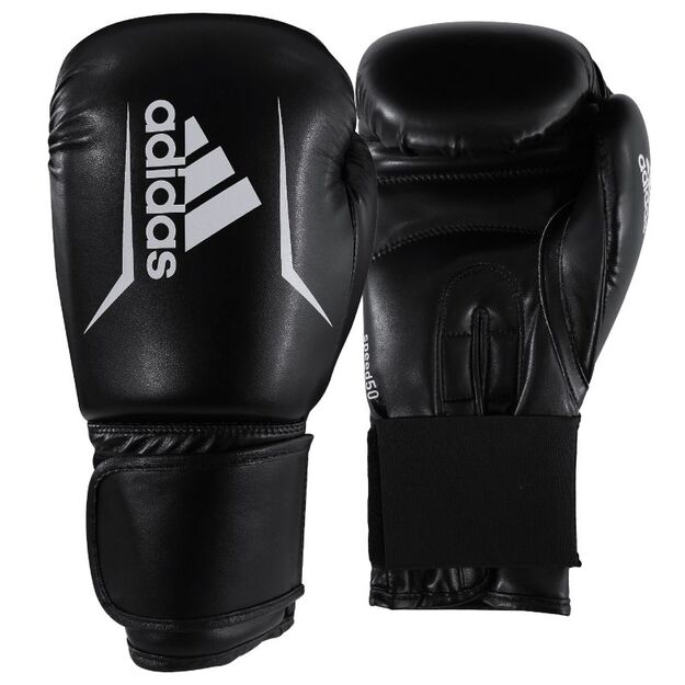 adidas Speed 50 Boxing Gloves Black