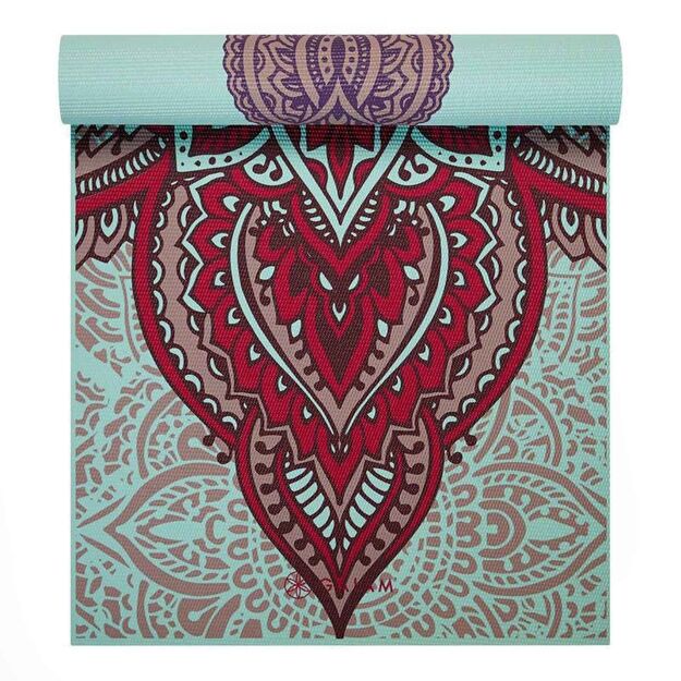 Gaiam Ara Rouge Double-Sided Yoga Mat 6 mm 63368