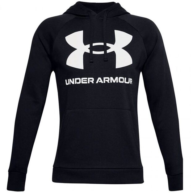 Under Armor Rival Fleece Big Logo HD M 1357093 001 sweatshirt