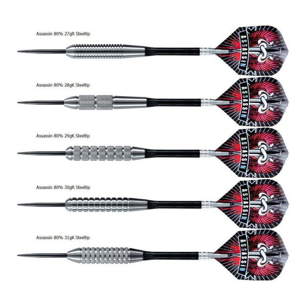 Harrows ASSASSIN HEAVY Steeltip Darts
