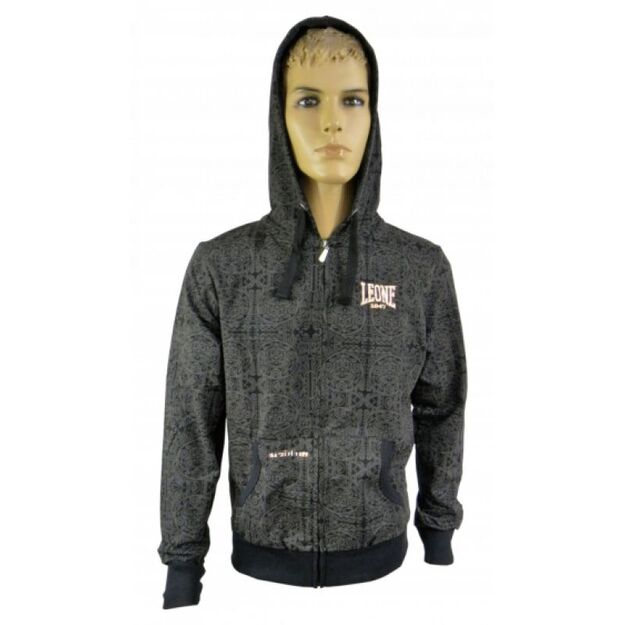 Men\ s sweatshirt LEONE LSM905/S16 black XXL