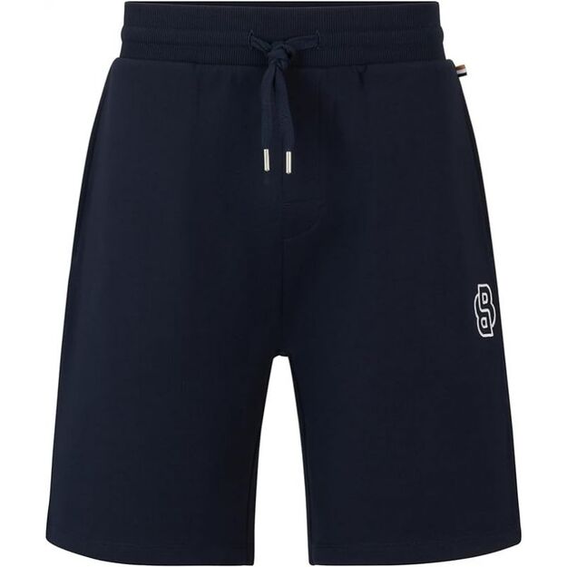 BOSS Fashion BLU men\ s shorts, cotton, navy blue (50515170-403)