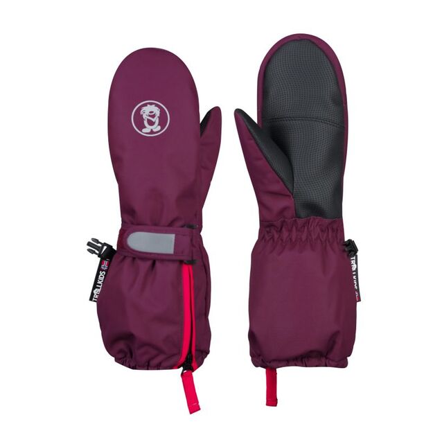 Trollkids Kids Troll Mitten XT waterproof pink winter gloves (928-422)