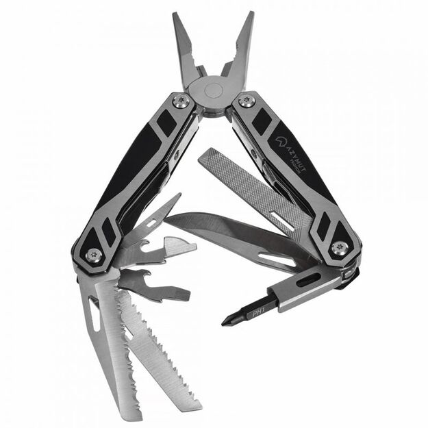 AZYMUT Trohon Multitool - 12 tools + 8 bits + holster (H-P2010121)