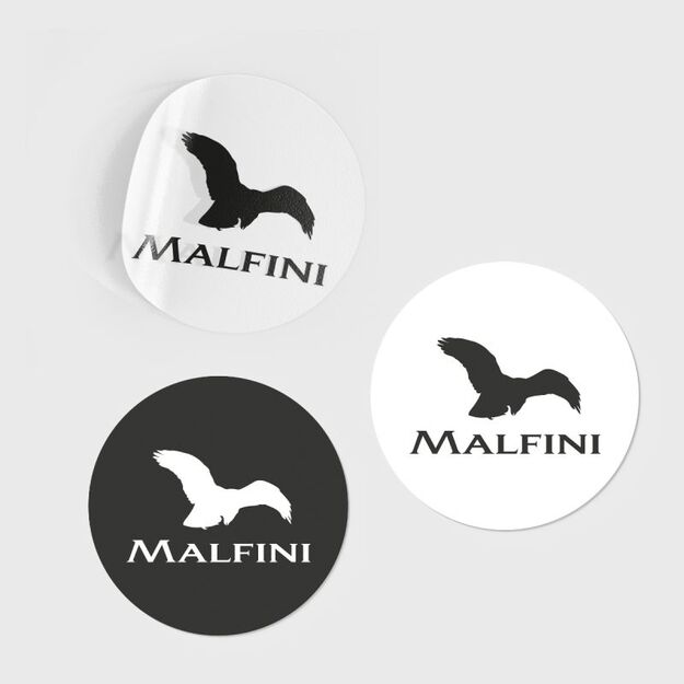 MALFINI sticker (white)