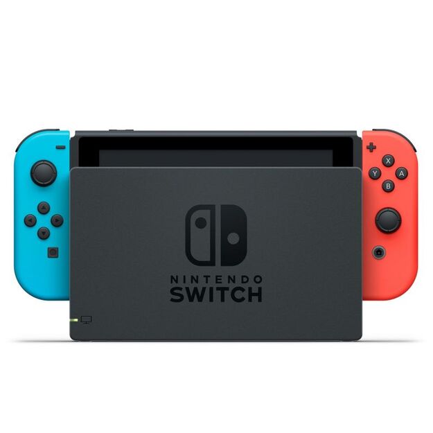 Nintendo Switch Portable Game Console 15.8 cm (6.2 ) 32 GB Touchscreen Wi-Fi Blue, Gray, Red