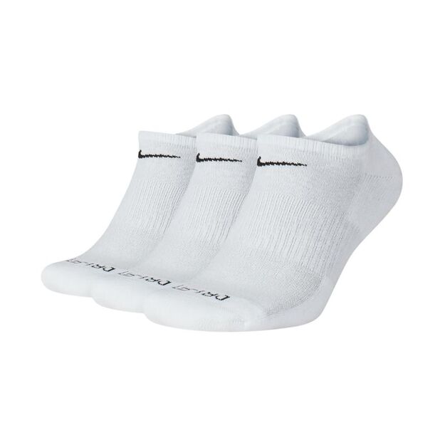 Nike Everyday Plus Cushioned Socks 3 Pairs White SX6889 100