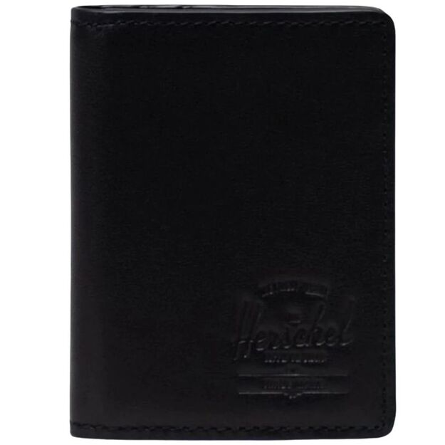 Herschel Gordon Leather RFID Wallet 11148-00001 Black One size