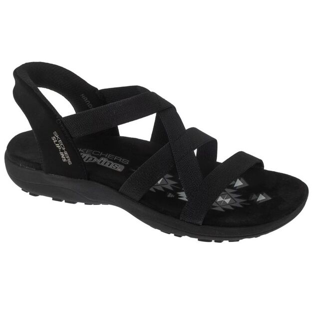 Skechers Slip-Ins: Reggae Slim - Stretch Flex 163460-BBK Black 36