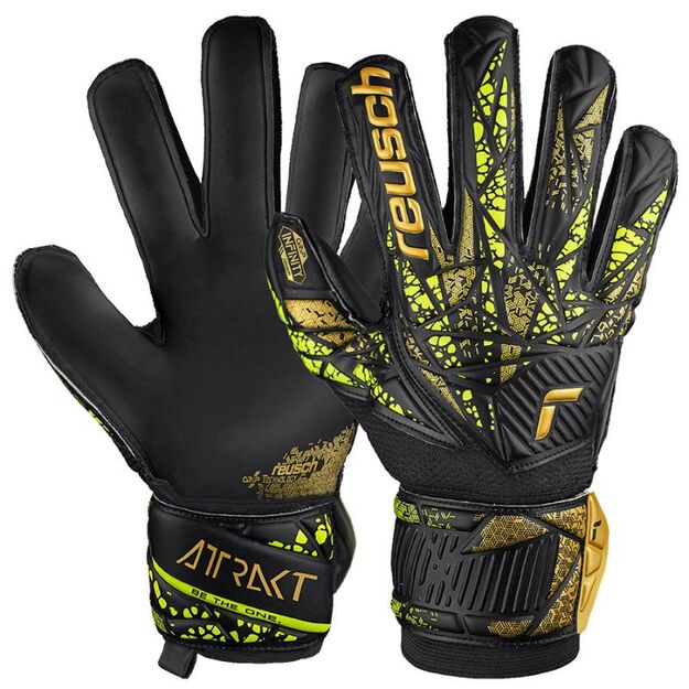 Reusch Attrakt Infinity Finger Support Gloves 54 70 710 7739