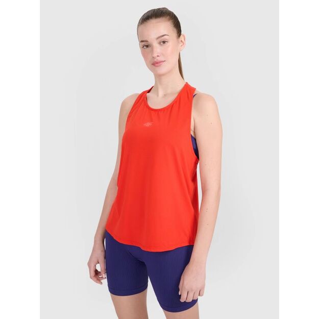 Women\ s quick-drying oversize training top 4F 4FWSS25TFSLF412-62S