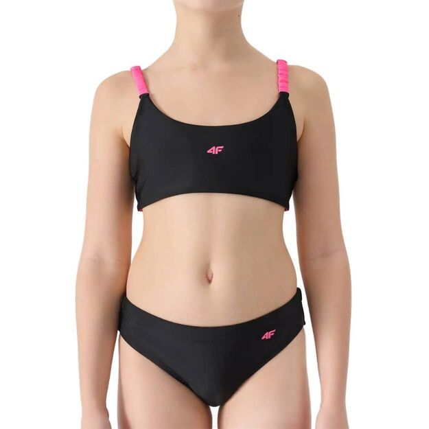 Girls\  two-piece swimsuit 4F 4FJWSS25UBKSF045-20S