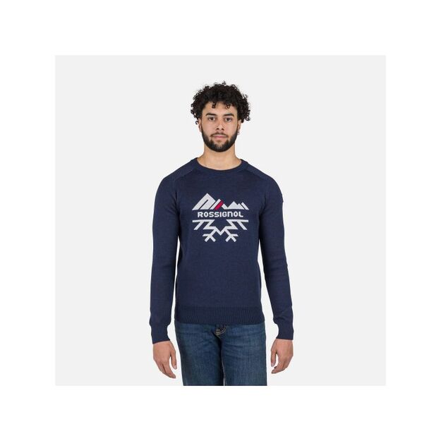 Rossignol Alpine Half Zip Sweater Navy Blue