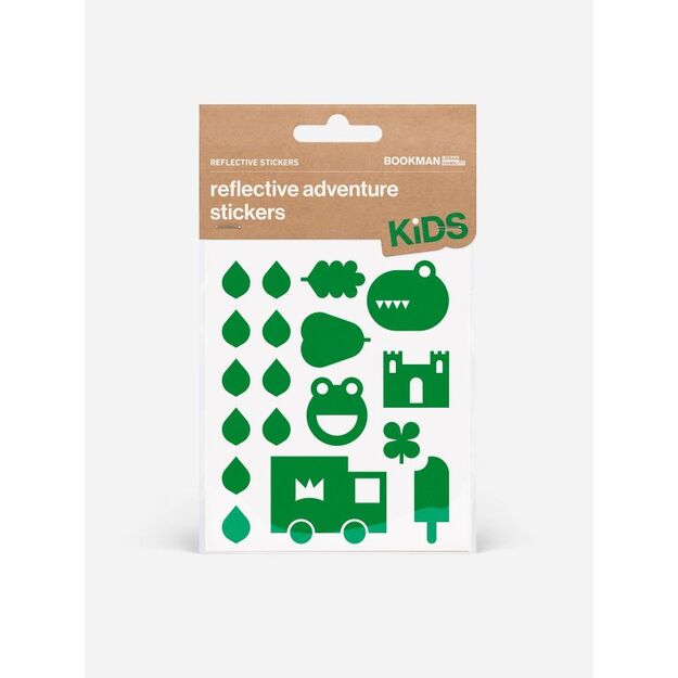 BOOKMAN Reflective Stickers Adventure sticker