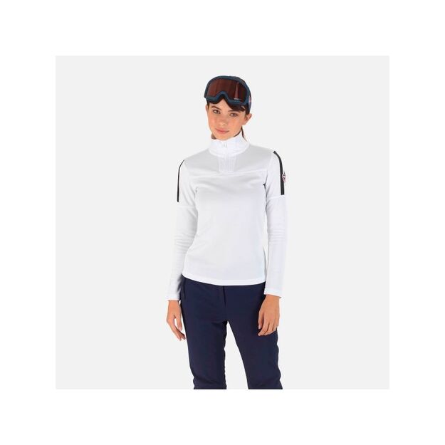 ROSSIGNOL W Experience 1/2 Zip Sweatshirt White