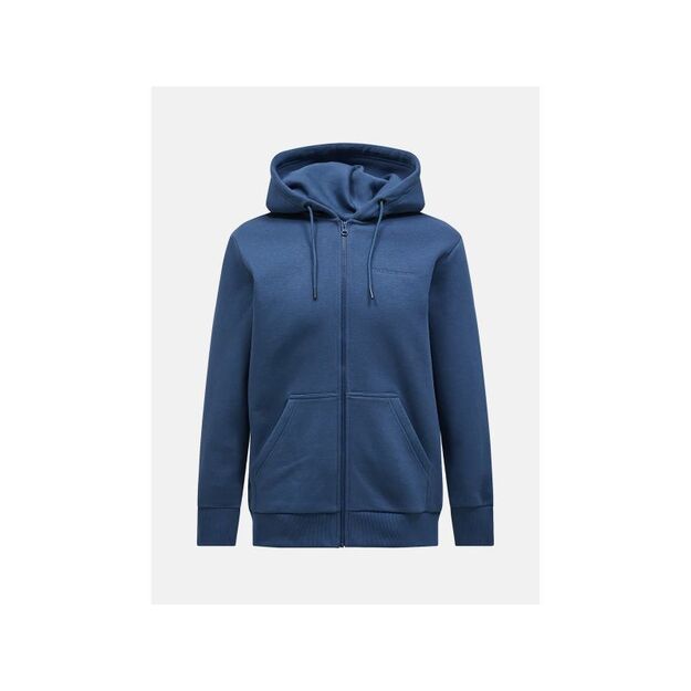 Peak Performance M Original Small Logo Zip sweatshirt blue