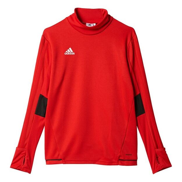 adidas Tiro 17 TRG TOP JR BQ2754 red sweatshirt