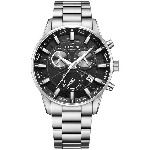 Giewont Chronograph Sapphire Silver Men\ s Watch GW4580-B2