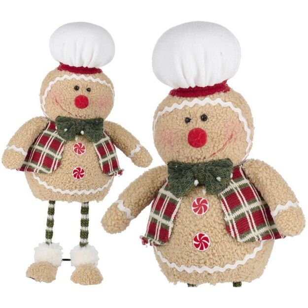 DECORATIVE FIGURINE CHRISTMAS GINGERBREAD ARTICASA 25x45CM