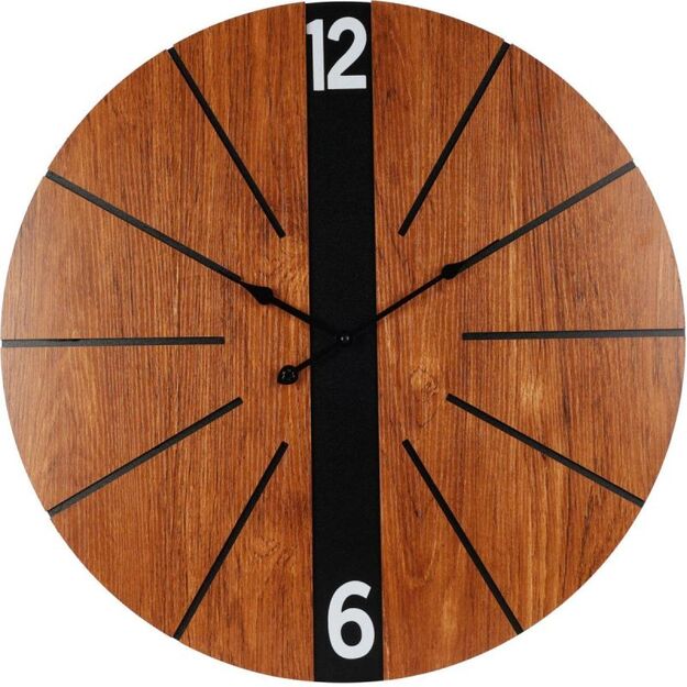 WALL CLOCK 60CM WOOD EXCELLENT HOUSEWERE