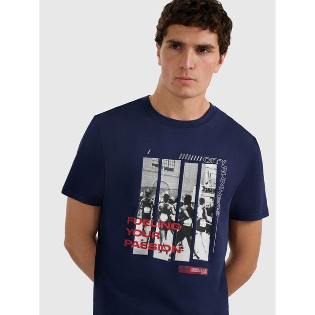 Men\ s regular printed T-shirt 4F 4FRAW25TTSHM3364-31S