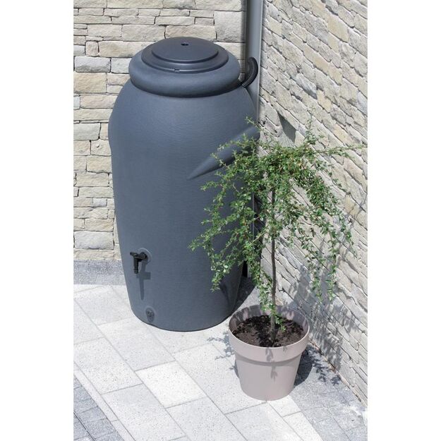 RAINWATER TANK AQUACAN 210L ANTHRACITE