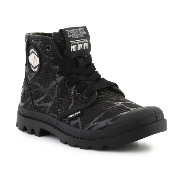 Palladium Stranger Things Pampa Hi Tunnels 94626-008-M Black