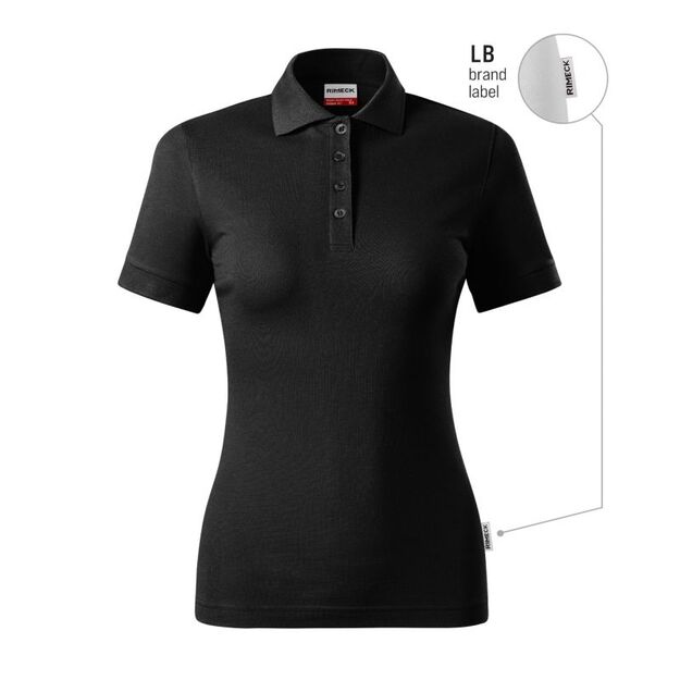 Malfini Resist Heavy Polo Shirt W MLI-R21LB Black 01