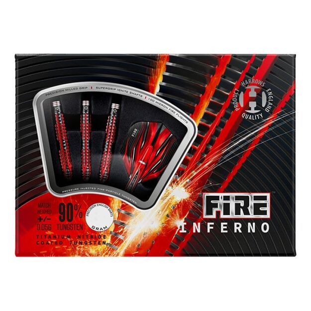 Harrows Fire Inferno Darts 90% Softip HS-TNK-000016009