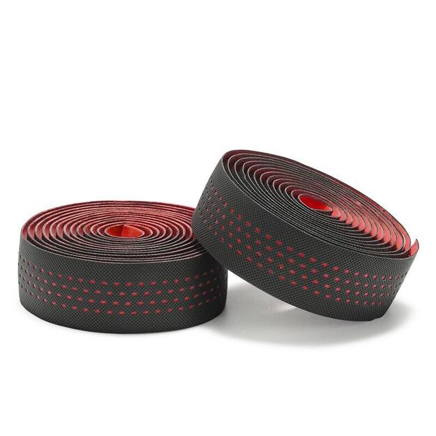 Rockbros handlebar tape black and red