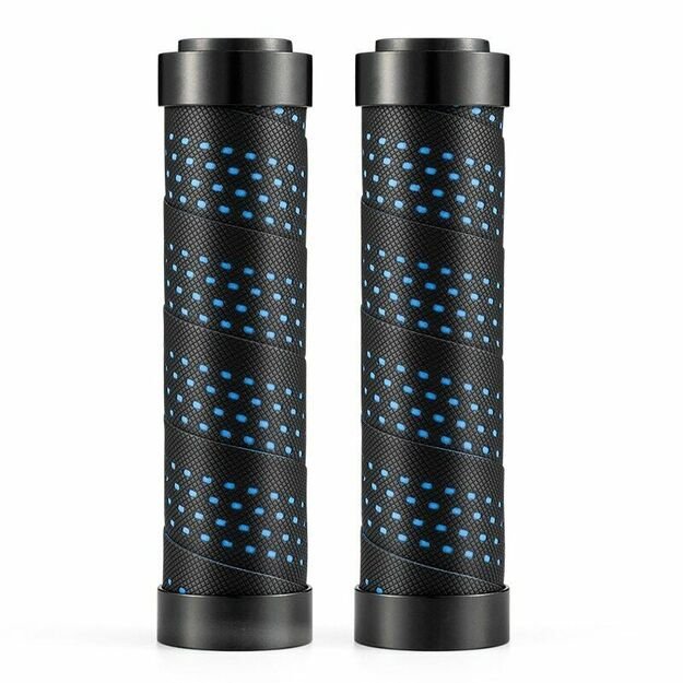 Rockbros handlebar grips, black BTCR-BKBL