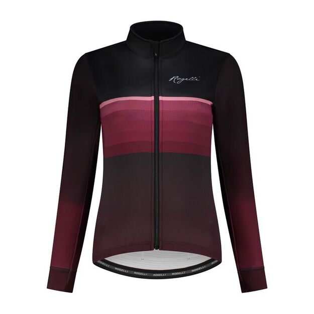 Rogelli IMPRESS II women\ s jacket burgundy M