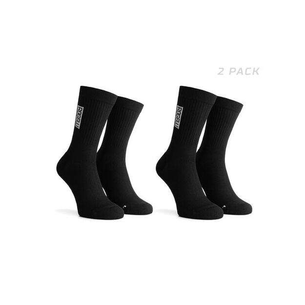 Rogelli running socks 2pack DISTANCE black 43
