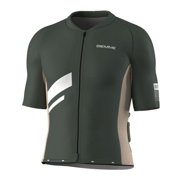Biemme ARMONIA T-shirt green and sand XL