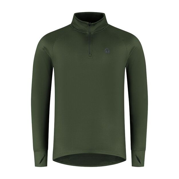 Rogelli ESSENTIAL running sweatshirt green XL