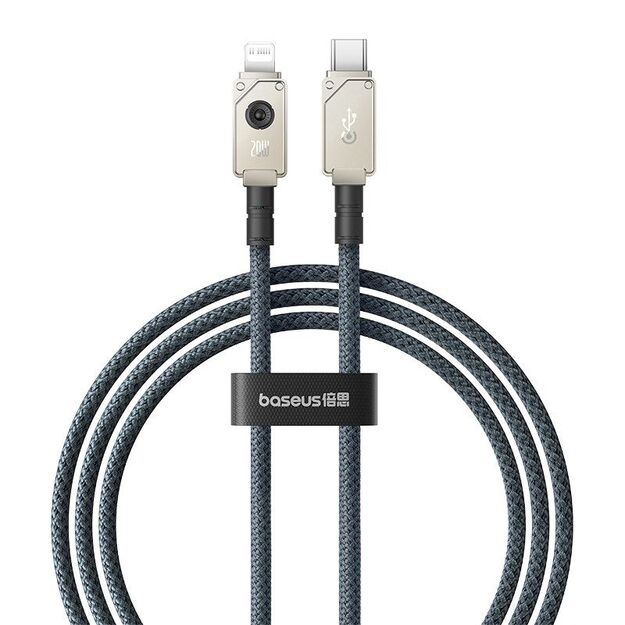 Baseus Unbreakable USB C-IP Cable 20W 1m (White)