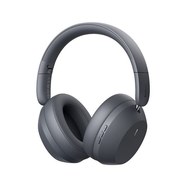 Baseus Bass 35 Max Wireless Headphones (Gray)