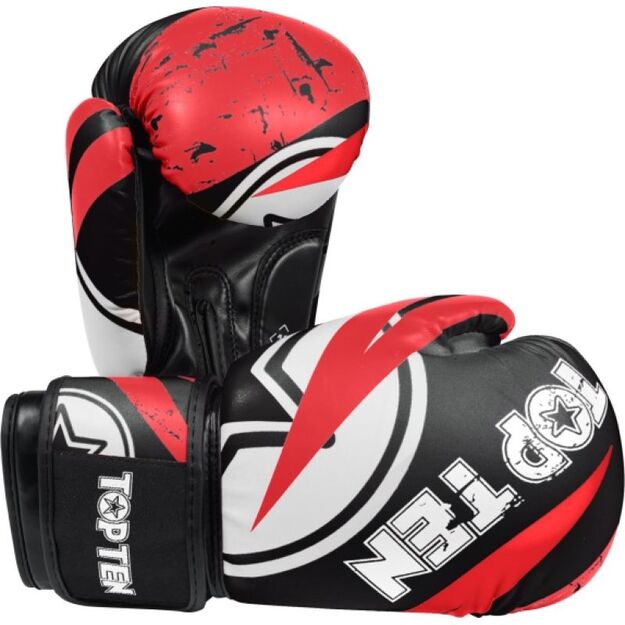 TOP TEN  URBAN ARTS  boxing gloves black and red