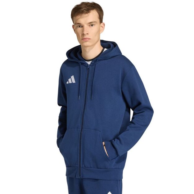 Men\ s adidas Entrada 26 FZ Hoody navy blue KF5946