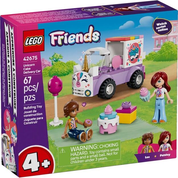 LEGO Friends 42675 Unicorn Cake Delivery Truck