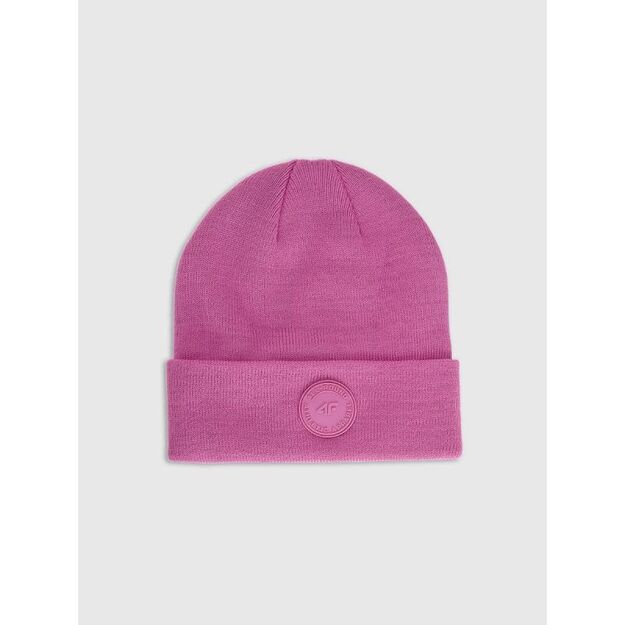 Girls\  winter beanie hat 4F 4FJRAW25ACAPF0749-54S