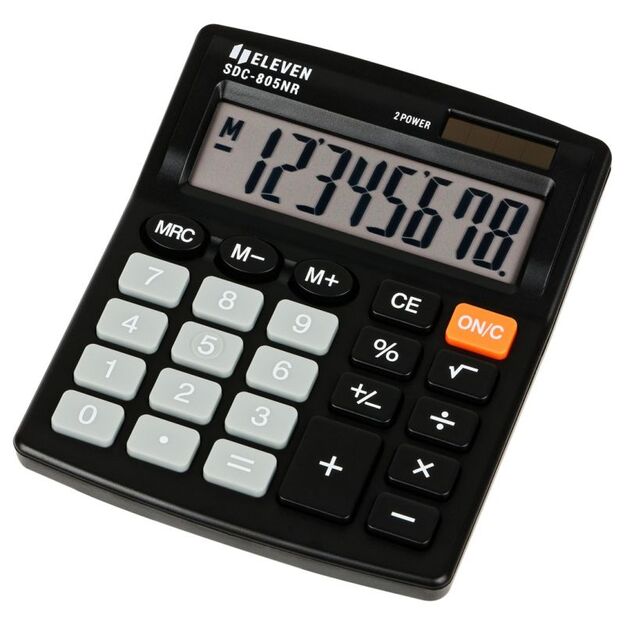 Eleven SDC-805NR office calculator replaces Citizen