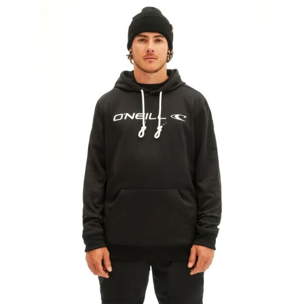 O\ neill men\ s hoodie kangaroo pocket Rutile black fashionable