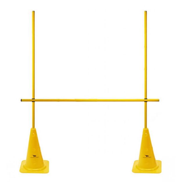 Fence, fences with adjustable height - stick + stand Yakimasport 100092